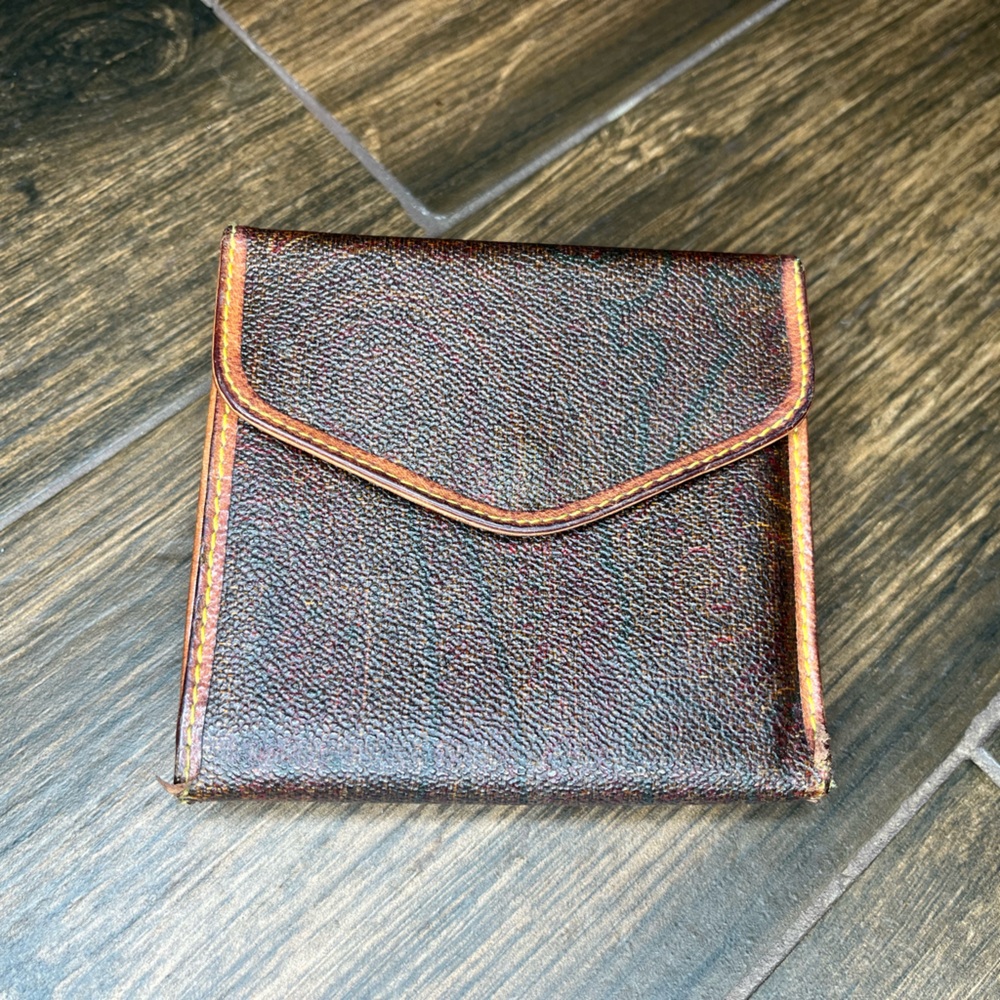 ETRO Milano Leather Wallet